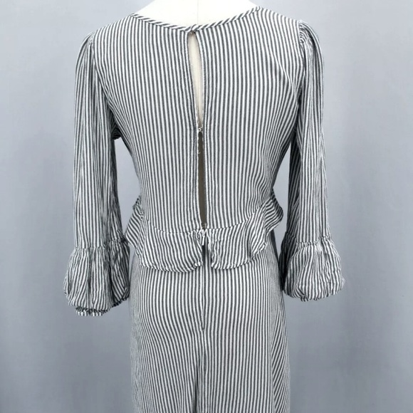 American Eagle Outfitters, Precious Railroad Striped Dress, Excellent Condition - Picture 11 of 11